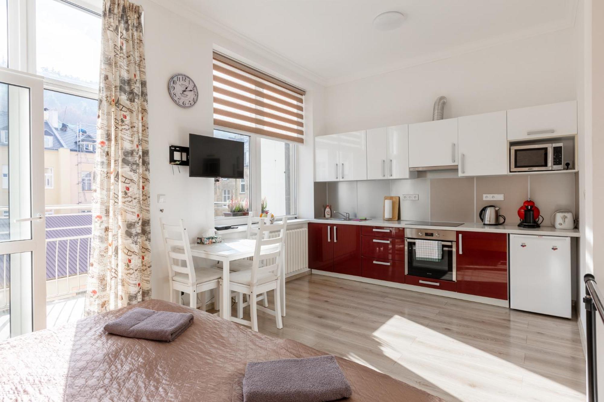 Apartment On Krymska Karlovy Vary Esterno foto